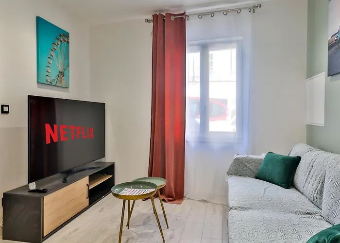 Appartement Le Lucien Eco-appart'hôtel - - Centre - Wifi - Parking Privé - Classé 4 étoiles