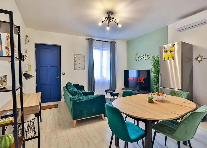 Appartement Le Lucien Eco-appart'hôtel - - Centre - Wifi - Parking Privé - Classé 4 étoiles *