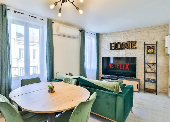 Le Lucien Eco-appart'hôtel - - Centre - Wifi - Parking Privé - Classé 4 étoiles * Angoulême